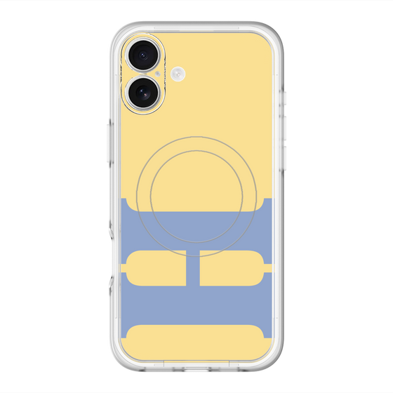 スリムプロテクションプレミアムケース with MagSafe［ オリジナル - initial color - H yellow ］