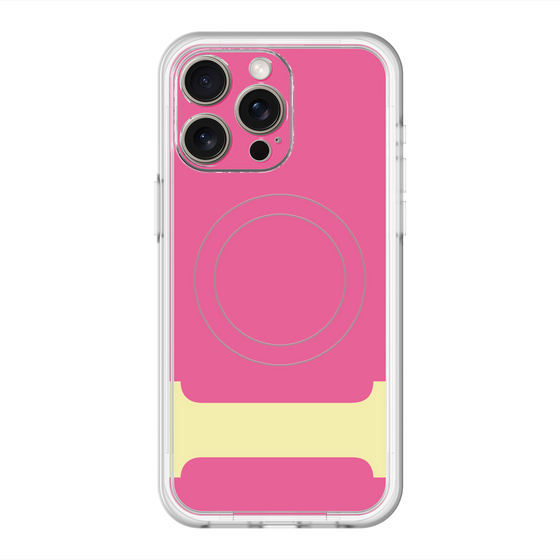スリムプロテクションプレミアムケース with MagSafe［ オリジナル - initial color - I pink ］