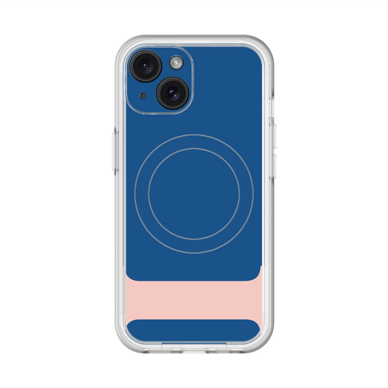 スリムプロテクションプレミアムケース with MagSafe［ オリジナル - initial color - I navy ］