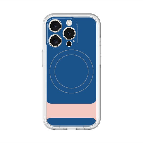 スリムプロテクションプレミアムケース with MagSafe［ オリジナル - initial color - I navy ］