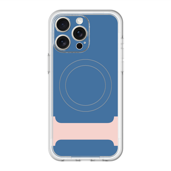 スリムプロテクションプレミアムケース with MagSafe［ オリジナル - initial color - I navy ］