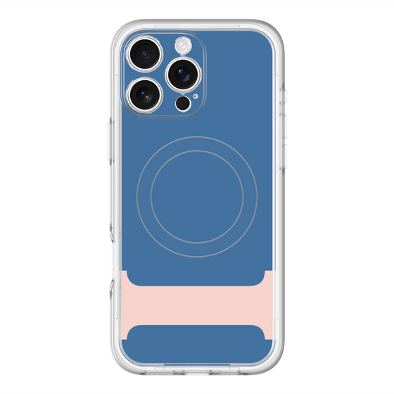 スリムプロテクションプレミアムケース with MagSafe［ オリジナル - initial color - I navy ］