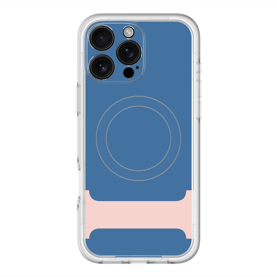 スリムプロテクションプレミアムケース with MagSafe［ オリジナル - initial color - I navy ］