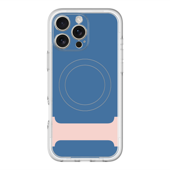 スリムプロテクションプレミアムケース with MagSafe［ オリジナル - initial color - I navy ］