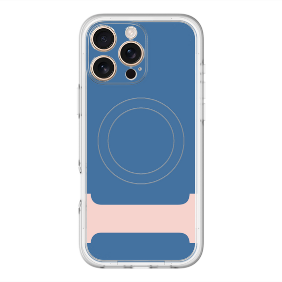 スリムプロテクションプレミアムケース with MagSafe［ オリジナル - initial color - I navy ］