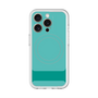 スリムプロテクションプレミアムケース with MagSafe［ オリジナル - initial color - I light green ］