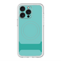 スリムプロテクションプレミアムケース with MagSafe［ オリジナル - initial color - I light green ］