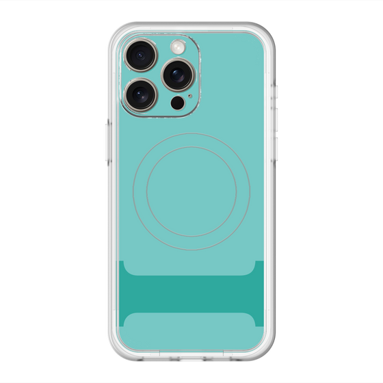 スリムプロテクションプレミアムケース with MagSafe［ オリジナル - initial color - I light green ］