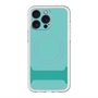 スリムプロテクションプレミアムケース with MagSafe［ オリジナル - initial color - I light green ］