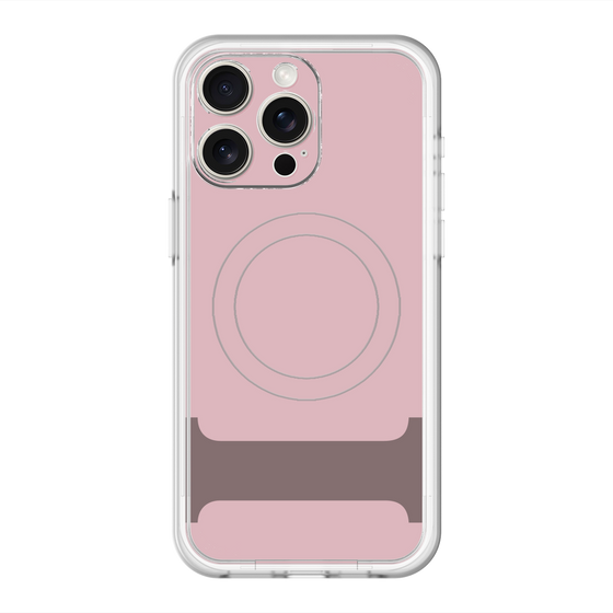 スリムプロテクションプレミアムケース with MagSafe［ オリジナル - initial color - I dusty pink ］