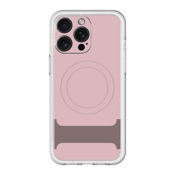 スリムプロテクションプレミアムケース with MagSafe［ オリジナル - initial color - I dusty pink ］