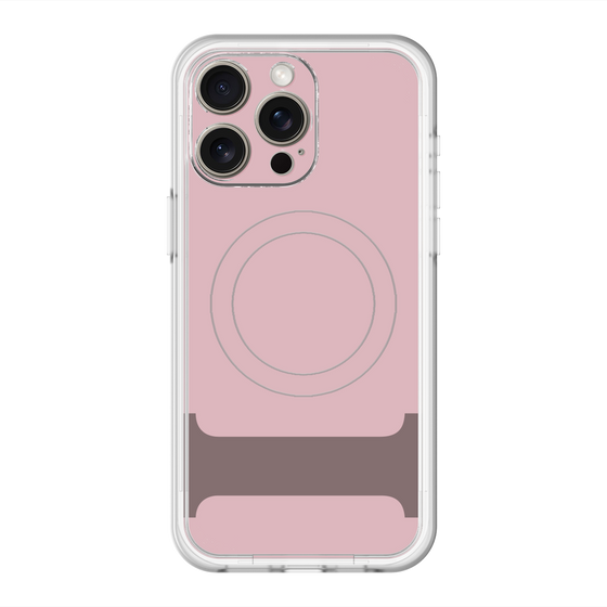 スリムプロテクションプレミアムケース with MagSafe［ オリジナル - initial color - I dusty pink ］