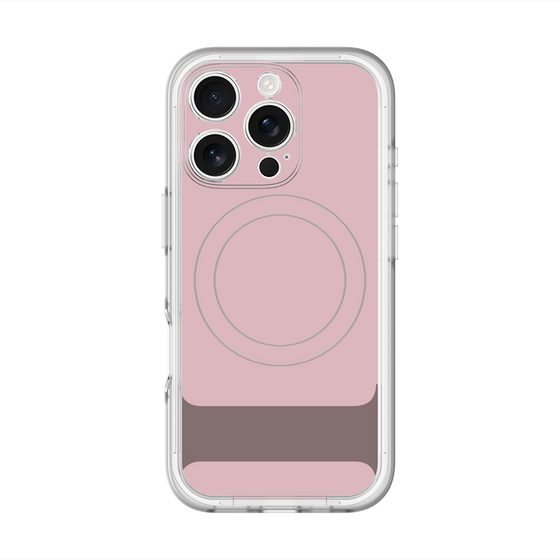 スリムプロテクションプレミアムケース with MagSafe［ オリジナル - initial color - I dusty pink ］