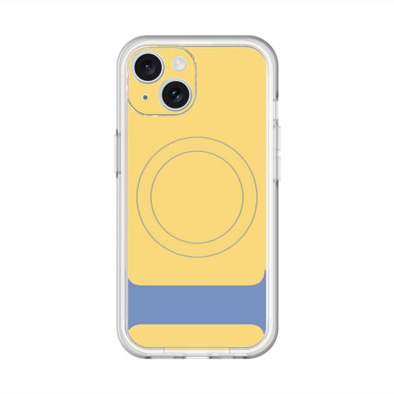 スリムプロテクションプレミアムケース with MagSafe［ オリジナル - initial color - I yellow ］