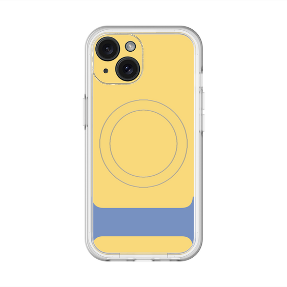 スリムプロテクションプレミアムケース with MagSafe［ オリジナル - initial color - I yellow ］