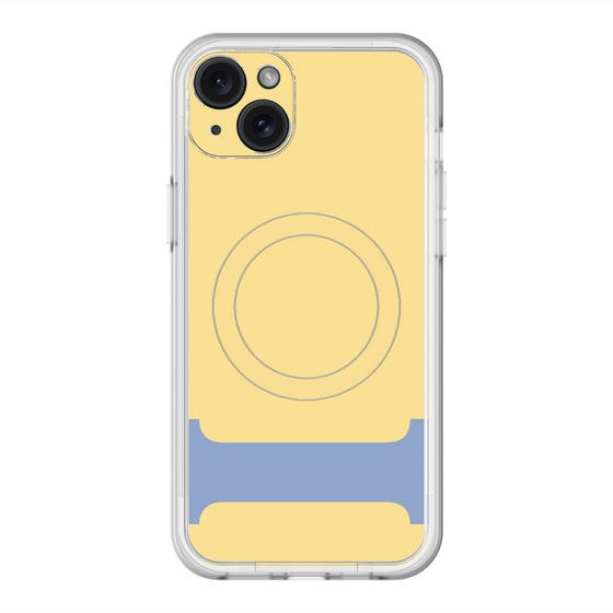 スリムプロテクションプレミアムケース with MagSafe［ オリジナル - initial color - I yellow ］