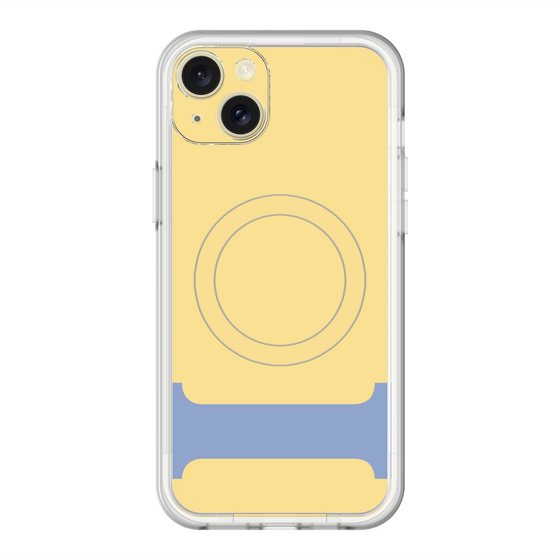 スリムプロテクションプレミアムケース with MagSafe［ オリジナル - initial color - I yellow ］