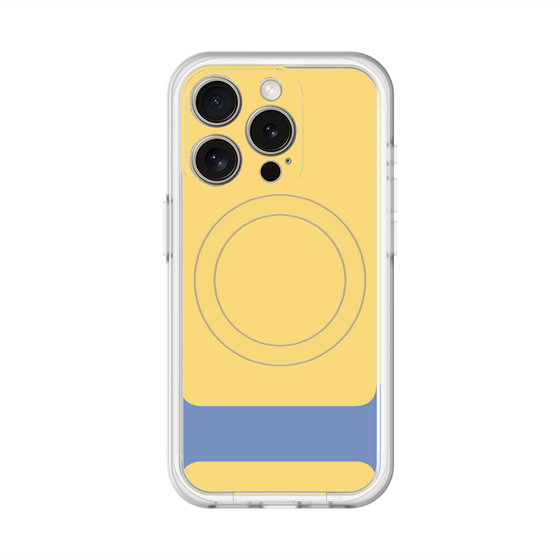 スリムプロテクションプレミアムケース with MagSafe［ オリジナル - initial color - I yellow ］