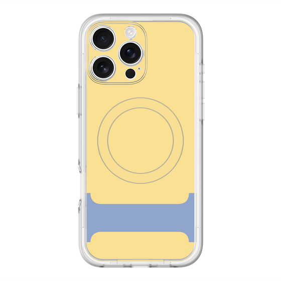 スリムプロテクションプレミアムケース with MagSafe［ オリジナル - initial color - I yellow ］