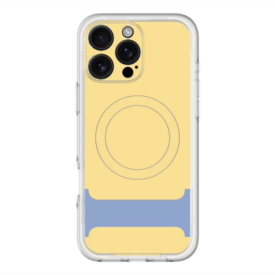 スリムプロテクションプレミアムケース with MagSafe［ オリジナル - initial color - I yellow ］