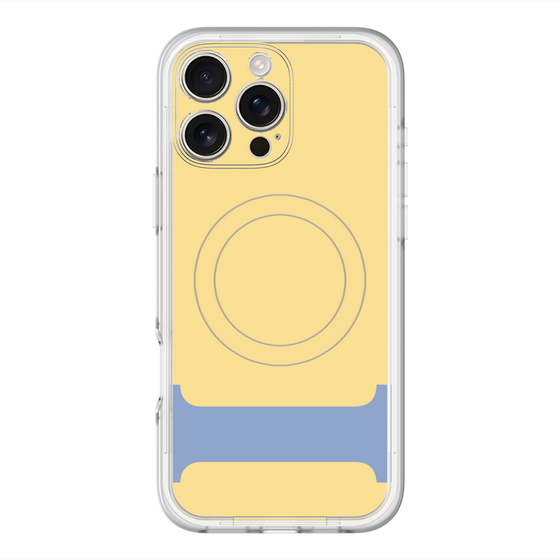 スリムプロテクションプレミアムケース with MagSafe［ オリジナル - initial color - I yellow ］