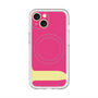 スリムプロテクションプレミアムケース with MagSafe［ オリジナル - initial color - J pink ］