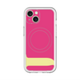 スリムプロテクションプレミアムケース with MagSafe［ オリジナル - initial color - J pink ］