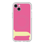 スリムプロテクションプレミアムケース with MagSafe［ オリジナル - initial color - J pink ］