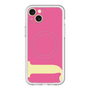 スリムプロテクションプレミアムケース with MagSafe［ オリジナル - initial color - J pink ］
