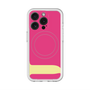 スリムプロテクションプレミアムケース with MagSafe［ オリジナル - initial color - J pink ］