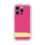 スリムプロテクションプレミアムケース with MagSafe［ オリジナル - initial color - J pink ］
