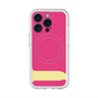 スリムプロテクションプレミアムケース with MagSafe［ オリジナル - initial color - J pink ］