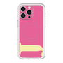 スリムプロテクションプレミアムケース with MagSafe［ オリジナル - initial color - J pink ］