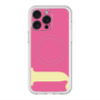 スリムプロテクションプレミアムケース with MagSafe［ オリジナル - initial color - J pink ］