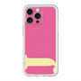 スリムプロテクションプレミアムケース with MagSafe［ オリジナル - initial color - J pink ］