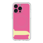 スリムプロテクションプレミアムケース with MagSafe［ オリジナル - initial color - J pink ］