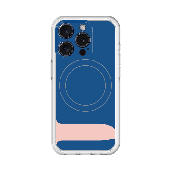 スリムプロテクションプレミアムケース with MagSafe［ オリジナル - initial color - J navy ］