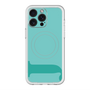 スリムプロテクションプレミアムケース with MagSafe［ オリジナル - initial color - J light green ］