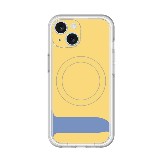 スリムプロテクションプレミアムケース with MagSafe［ オリジナル - initial color - J yellow ］