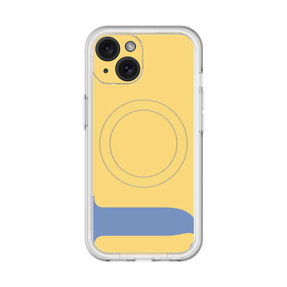 スリムプロテクションプレミアムケース with MagSafe［ オリジナル - initial color - J yellow ］