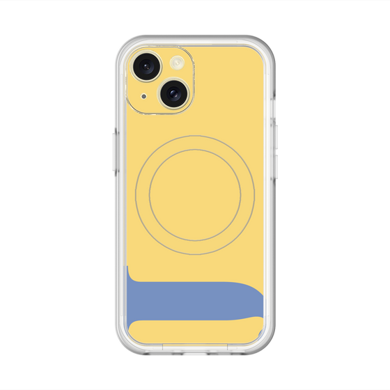スリムプロテクションプレミアムケース with MagSafe［ オリジナル - initial color - J yellow ］