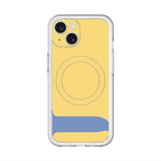スリムプロテクションプレミアムケース with MagSafe［ オリジナル - initial color - J yellow ］