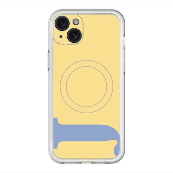 スリムプロテクションプレミアムケース with MagSafe［ オリジナル - initial color - J yellow ］