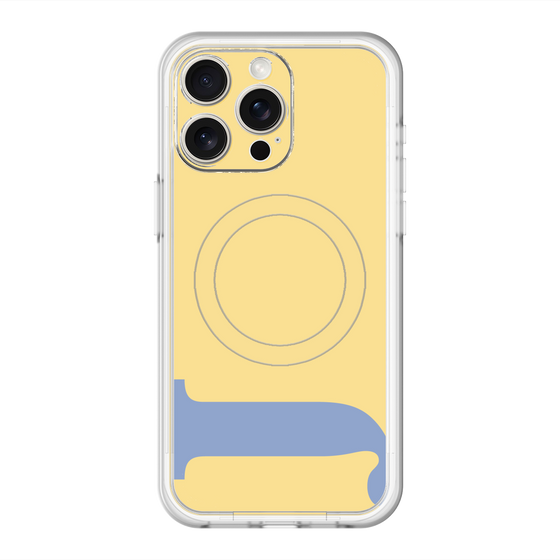 スリムプロテクションプレミアムケース with MagSafe［ オリジナル - initial color - J yellow ］
