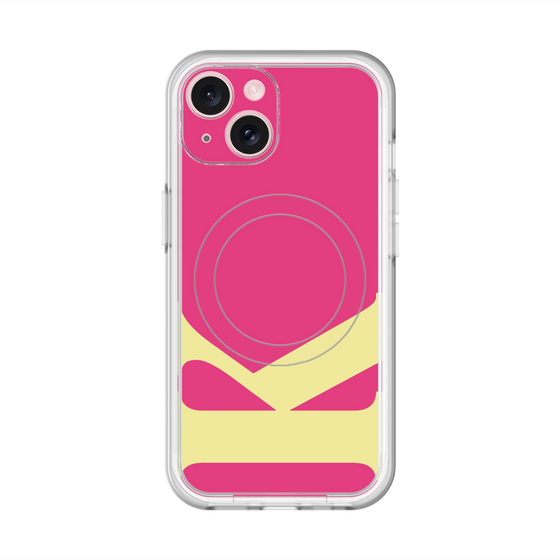 スリムプロテクションプレミアムケース with MagSafe［ オリジナル - initial color - K pink ］