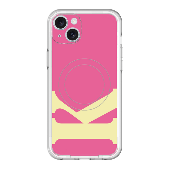 スリムプロテクションプレミアムケース with MagSafe［ オリジナル - initial color - K pink ］