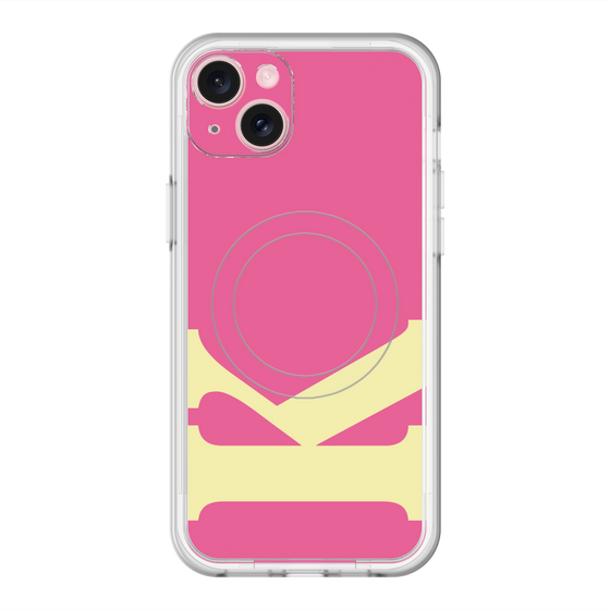 スリムプロテクションプレミアムケース with MagSafe［ オリジナル - initial color - K pink ］