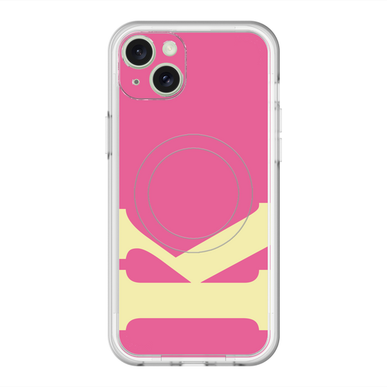 スリムプロテクションプレミアムケース with MagSafe［ オリジナル - initial color - K pink ］