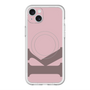 スリムプロテクションプレミアムケース with MagSafe［ オリジナル - initial color - K dusty pink ］