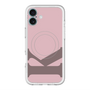 スリムプロテクションプレミアムケース with MagSafe［ オリジナル - initial color - K dusty pink ］